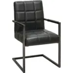 XXXLutz Lauterach - Ihr M&ouml;belhaus bei Bregenz Armlehnstuhl in Eisen Lederlook