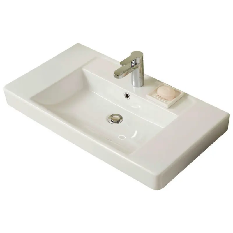 Waschbecken 80/9/45 cm