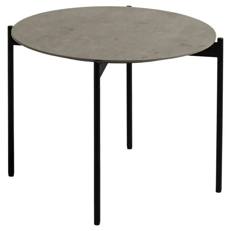 Couchtisch in Metall, Keramik 55/55/42 cm