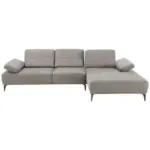 XXXLutz Lauterach - Ihr M&ouml;belhaus bei Bregenz Ecksofa in Mikrofaser Grau