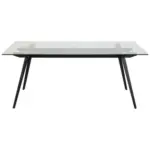 XXXLutz Lauterach - Ihr M&ouml;belhaus bei Bregenz Esstisch in Metall, Glas 180/90/75 cm