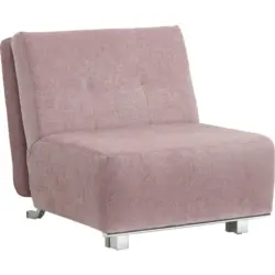 Schlafsessel in Flachgewebe Rosa