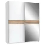 XXXLutz Lauterach - Ihr M&ouml;belhaus bei Bregenz Schwebet&uuml;renschrank in Wei&szlig;, Eichefarben