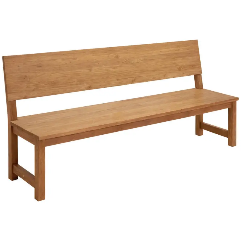 Gartenbank 185/86/52 cm in Teakfarben
