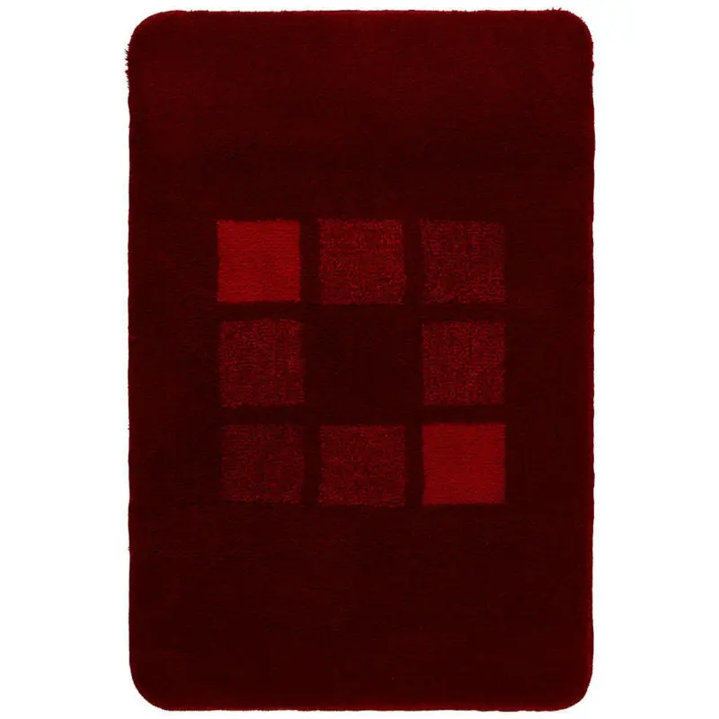Badteppich 70/120 cm Rot