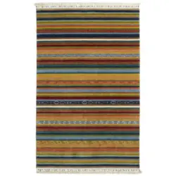 Orientteppich Waves of Rainbow