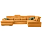 XXXLutz Lauterach - Ihr M&ouml;belhaus bei Bregenz Wohnlandschaft in Mikrofaser Gelb