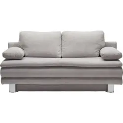 Schlafsofa in Hellgrau