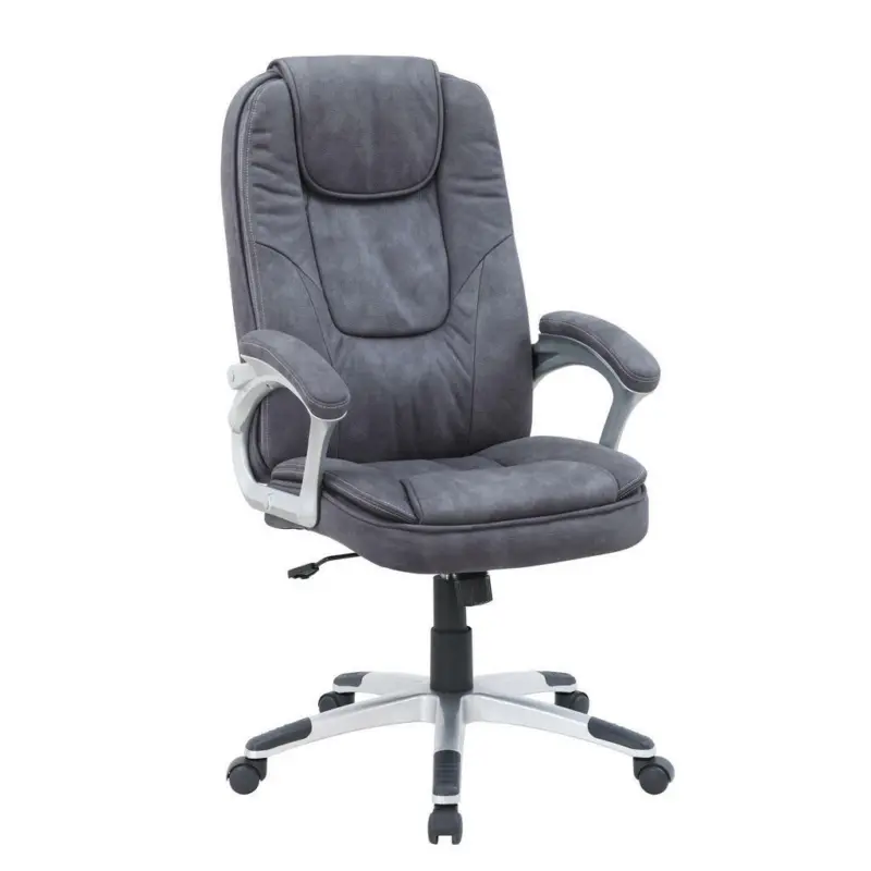 Chefsessel in Mikrofaser Grau