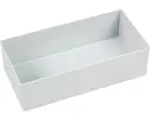 Hornbach Sortimentskasten Sichtbox Allit EuroPlus Insert 63/5 216 x 108 x 63 mm grau