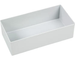 Sortimentskasten Sichtbox Allit EuroPlus Insert 63/5 216 x 108 x 63 mm grau