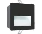 Hornbach LED Einbauleuchte ARACENA 2,5 W 320 lm 4000 K neutralweiß 140x140 mm IP65 schwarz