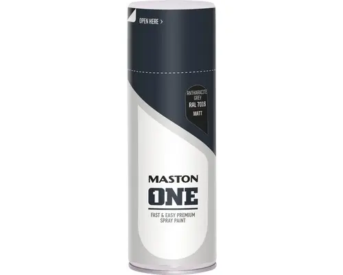 Sprühlack Maston ONE matt RAL7016 anthrazitgrau 400 ml