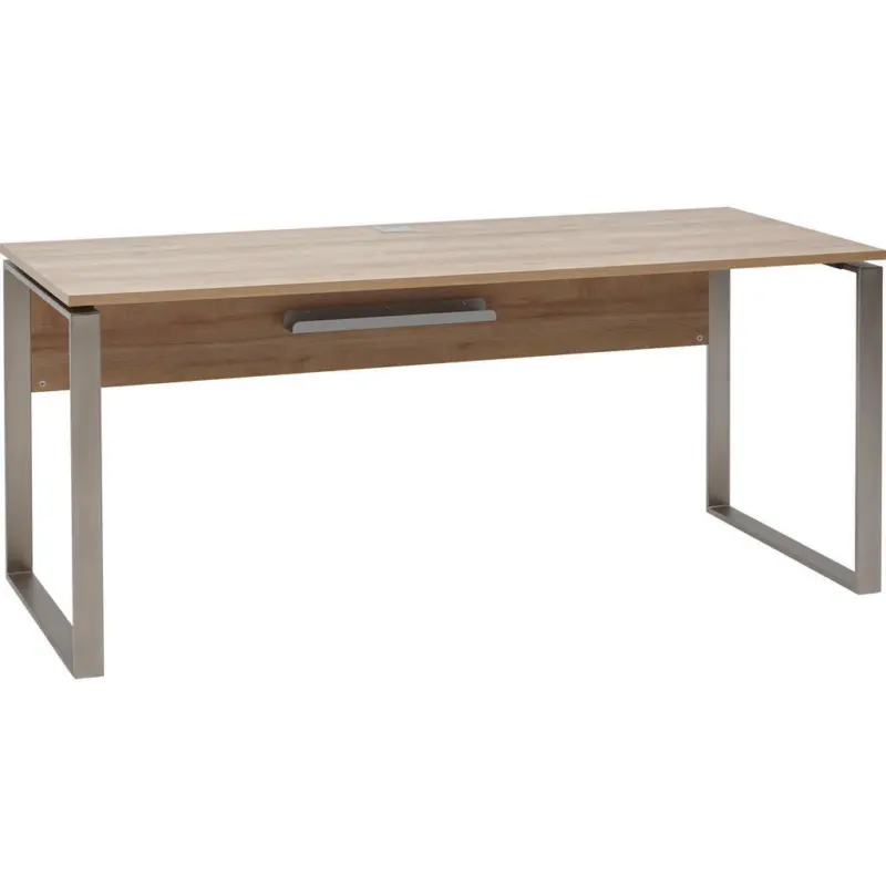 Schreibtisch 180/76/76 cm in Eichefarben