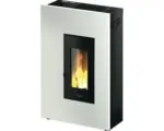 Hornbach Pelletofen Pegaso Madison Stahl weiß 5,2 kW