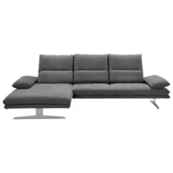 Ecksofa in Anthrazit