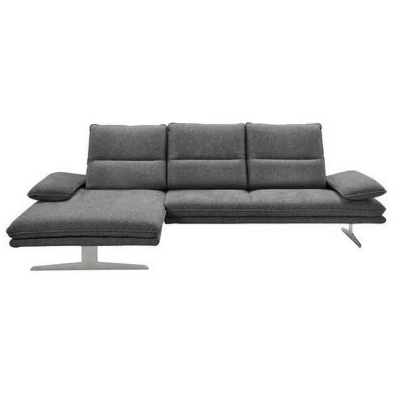 Ecksofa in Anthrazit