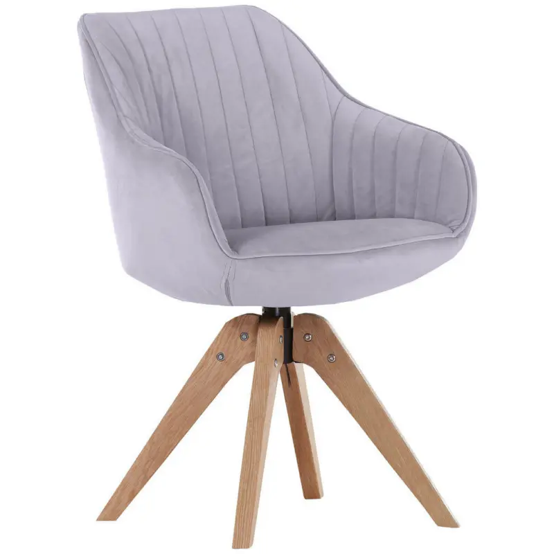 Armlehnstuhl in Velours