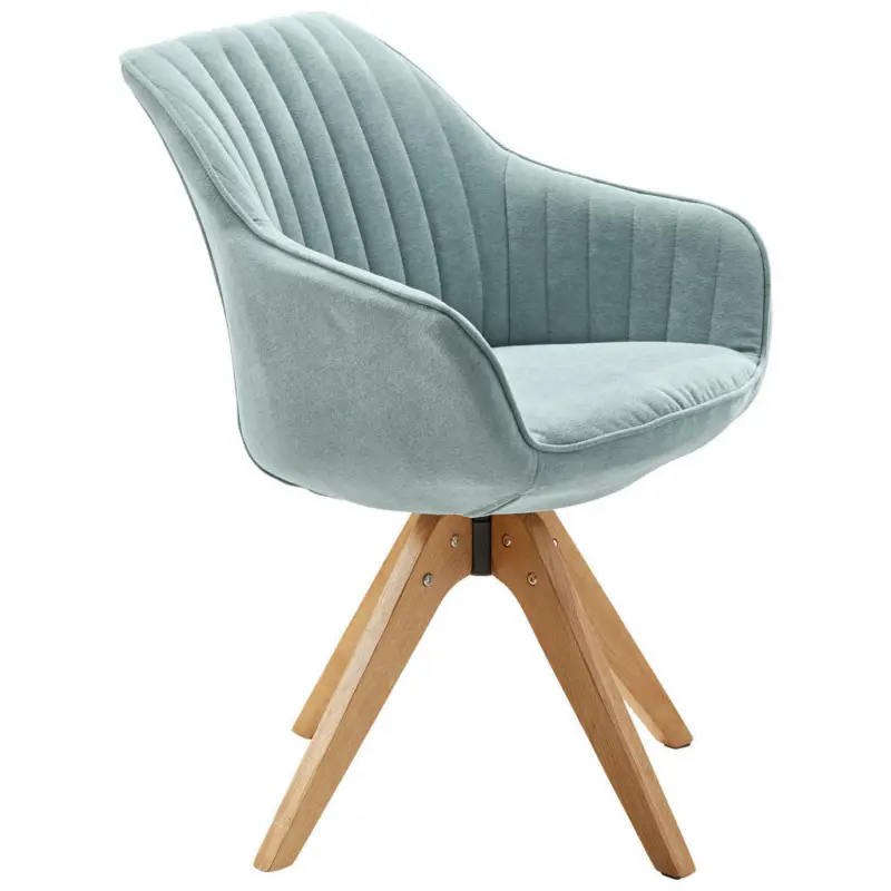 Armlehnstuhl in Flachgewebe