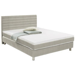 Boxspringbett 140/200 cm in Beige