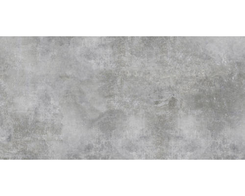 Feinsteinzeug Bodenfliese Luna 120,0x240,0 cm grau seidenmatt rektifiziert