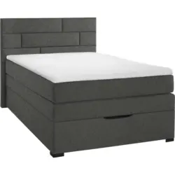Boxspringbett 120/200 cm in Hellgrau
