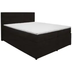 Boxspringbett 180/200 cm in Dunkelbraun