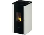 Hornbach Pelletofen Pegaso Vera Stahl weiß 7 kW