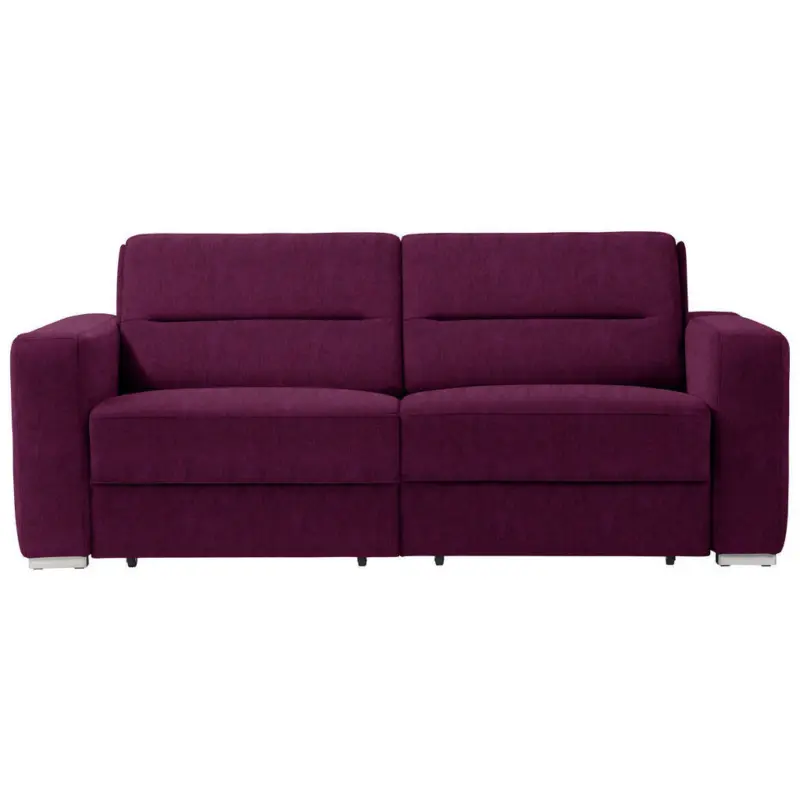 Schlafsofa in Aubergine