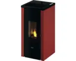 Hornbach Pelletofen Pegaso Vera Stahl bordeaux 7 kW