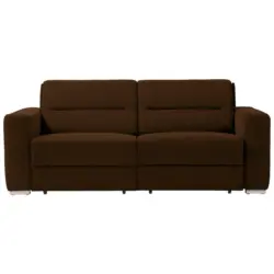 Schlafsofa in Dunkelbraun
