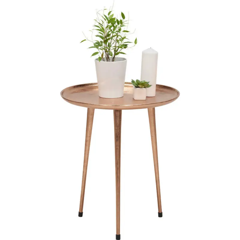 Beistelltisch in Metall 50/50/56 cm