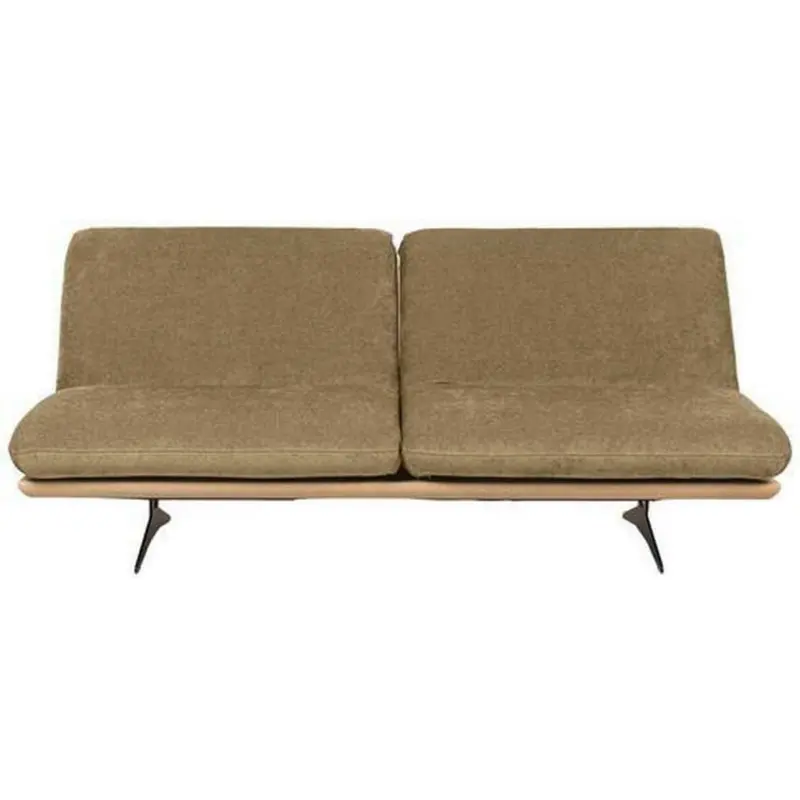 Schlafsofa in Mikrofaser Grün