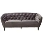XXXLutz Lauterach - Ihr Möbelhaus bei Bregenz Chesterfield-Sofa in Samt Dunkelgrau