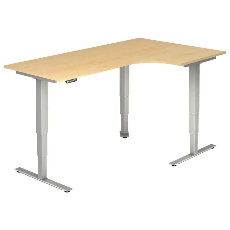 Eckschreibtisch höhenverstellbar