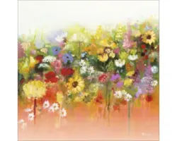 Leinwandbild Abstraction I 40x40 cm