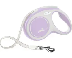 Hundeleine flexi Comfort Gurt Gr. M 5 m rosa