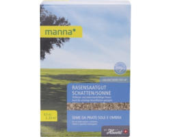 Rasensamen Manna Saat Sonnen- & Schattenrasen 0,5 kg / 20 m²