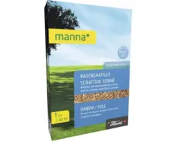 Rasensamen Manna Saat Sonnen- & Schattenrasen 1 kg / 40 m²
