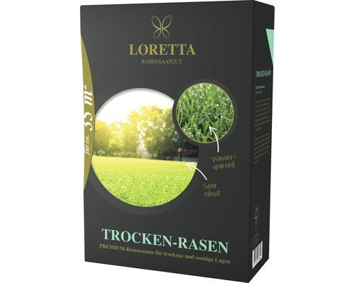 Rasensamen Loretta Trockenrasen 1,1 kg / 35 m²