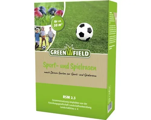 Rasensamen Greenfield Sport- & Spielrasen 1 kg / 50 m²