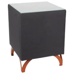 Nachtkästchen in Anthrazit