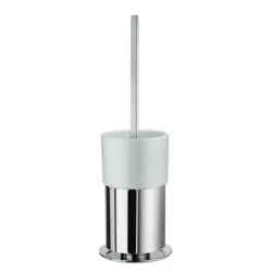Wc-Bürste in Metall, Glas
