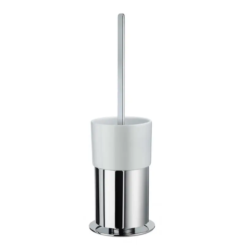 Wc-Bürste in Metall, Glas