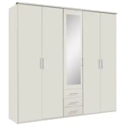 Kleiderschrank in Weiß