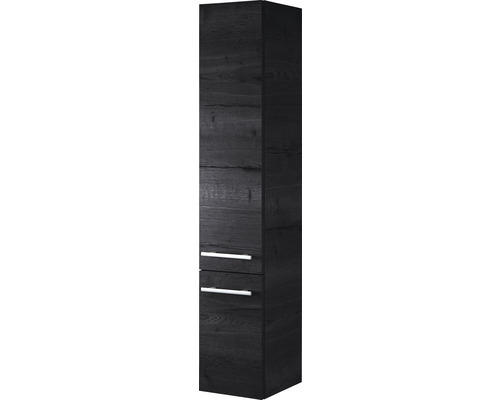 Hochschrank Sanox Stretto 35x160x35 cm black oak