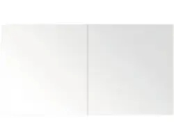 Spiegelschrank Sanox 2-türig 120x13x65 cm Black Oak