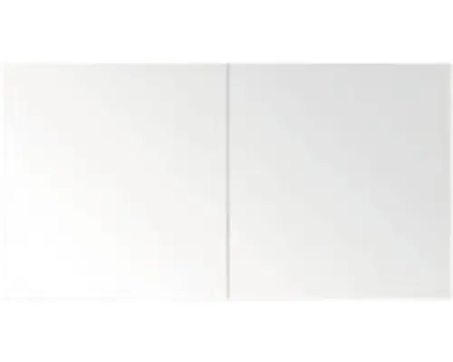 Spiegelschrank Sanox 2-türig 120x13x65 cm Black Oak