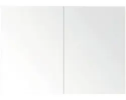 Spiegelschrank Sanox 2-türig 90x13x65 cm Black Oak