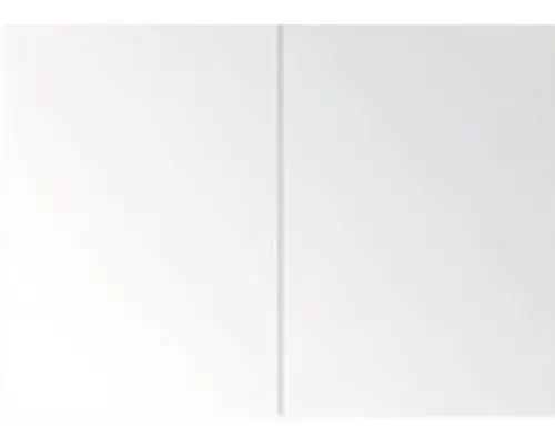 Spiegelschrank Sanox Porto 2-türig 90x13x65 cm Black Oak